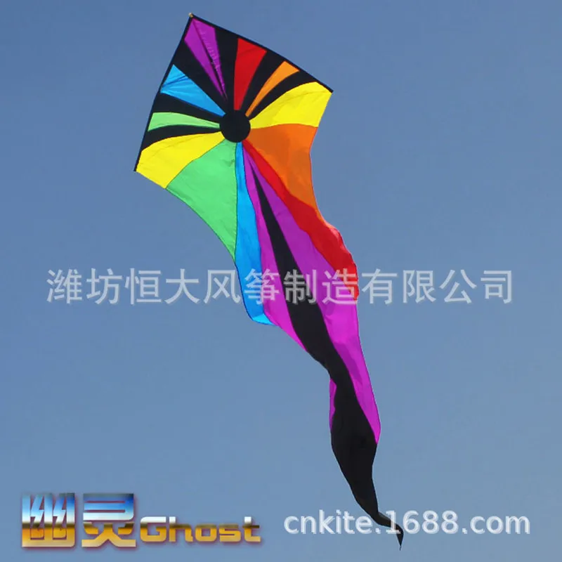 New 6m Colorful Ghost Kite Big Long Tail Weifang Kite Colorful and Good Flying Friend Gift