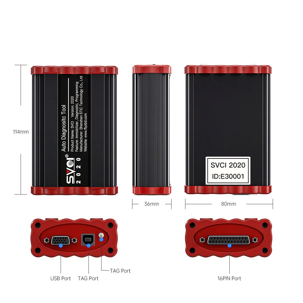 SVCI V2020 Full Version Commander Abrites 21 Car Softwares Full Set SVCI 2020 OBD2 Diagnostic Tool Abrites Key Programmer