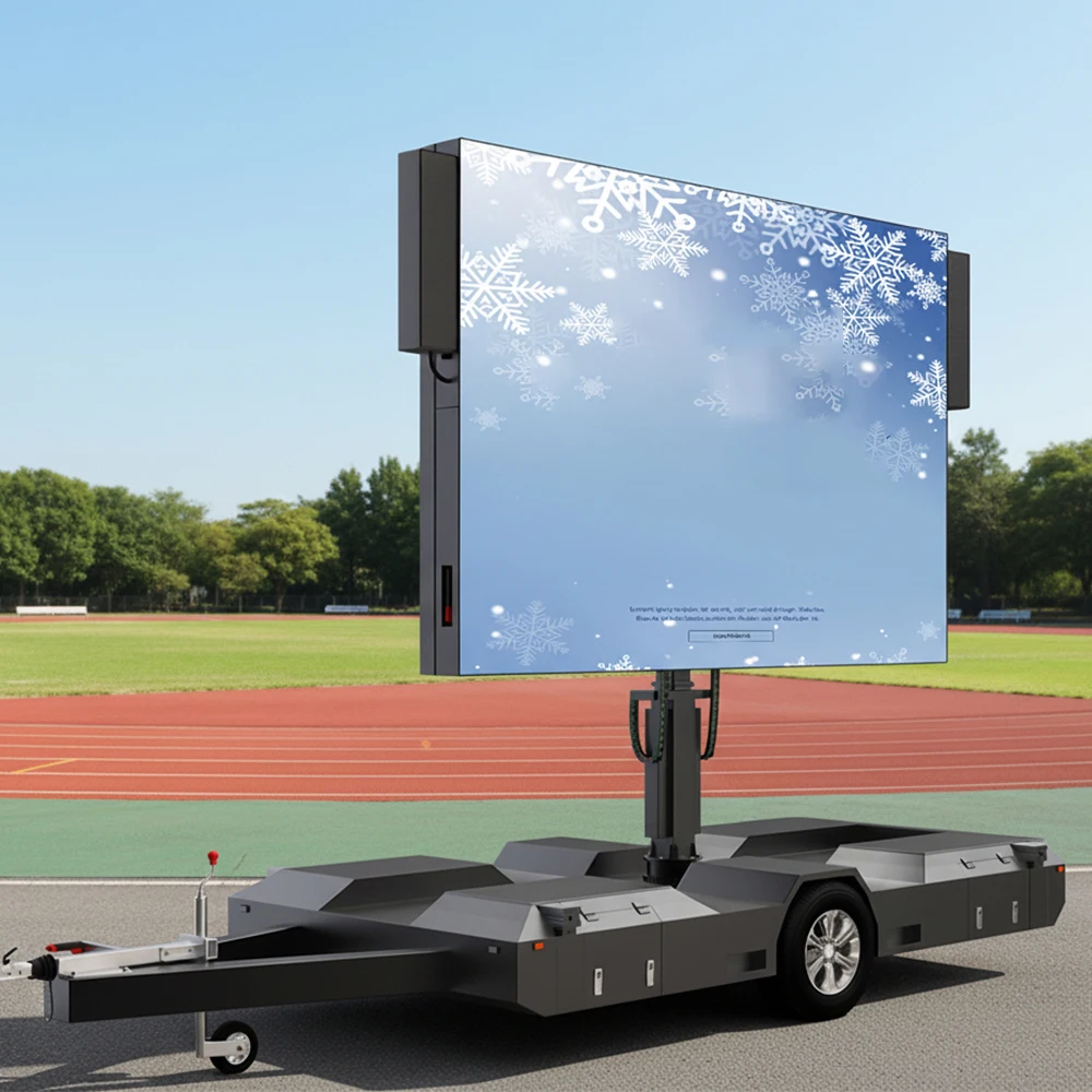 P5 P6 Trailer Led Display Screen High Resolution Trailer Mobile Outdoor LED Display Screen for Sale
