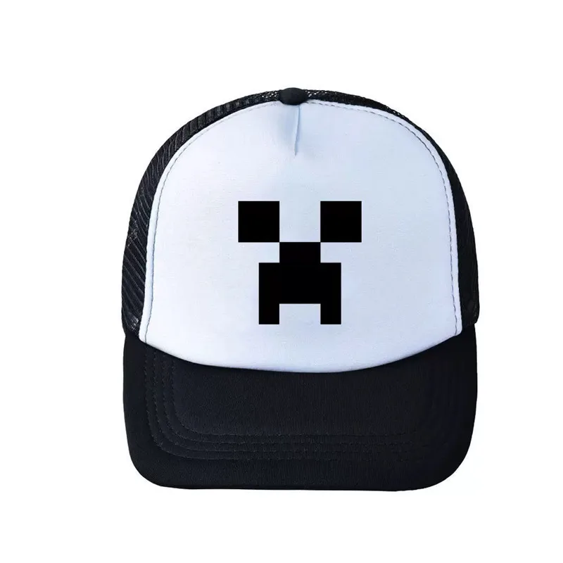 Halloween-Spiel Totem of Undying Hut Cosplay Unisex Pixel Block Baseballkappe Sonnenhut Outdoor-Accessoires Sport Party – Detail 10