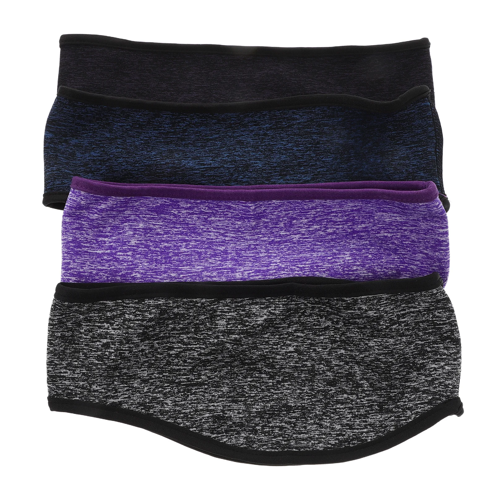

4pcs Women'S Winter Running Headband Thick Fleece Lined Warm Ear Cover For Hiking Cycling Outdoor Sports Lightweight Elastic