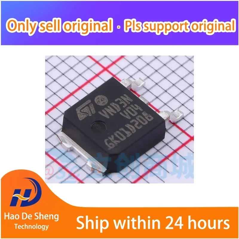 10PCS/LOT VND3NV04TR-E TO-252 New Original In Stock