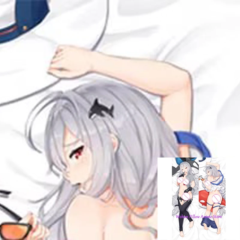 

Dakimakura Anime Pillow Cover Skadi Double Sided Print Life-size Halloween Christmas Decoration