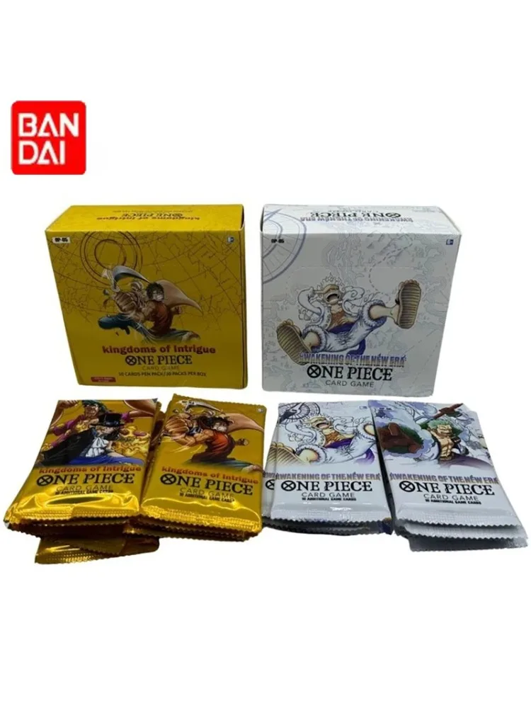 Cartes d'anime BANDAI One Piece 300 pièces/boîte, jeu de cartes à collectionner anglais Awakening Of the New Era, collection de boosters de bataille, jouets cadeaux