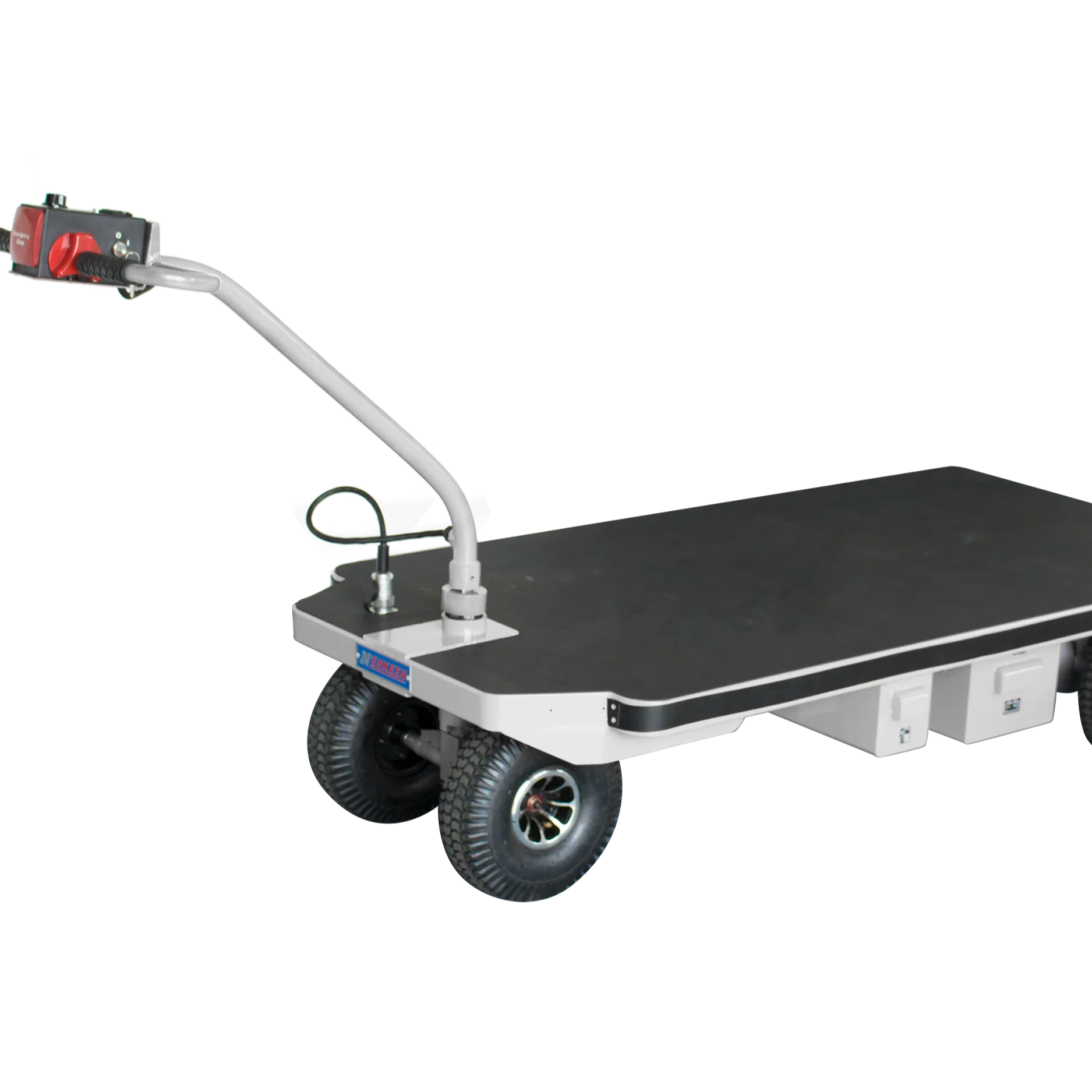 500 Kg Platform Hand Cart For Construction Small Electric Hand Trolley Truck