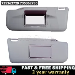 For Fiat Panda Sun Visor Left Or Right With Mirror And Pocket For Fiat Panda 169 MK2 2003-2011 735362730 735362729