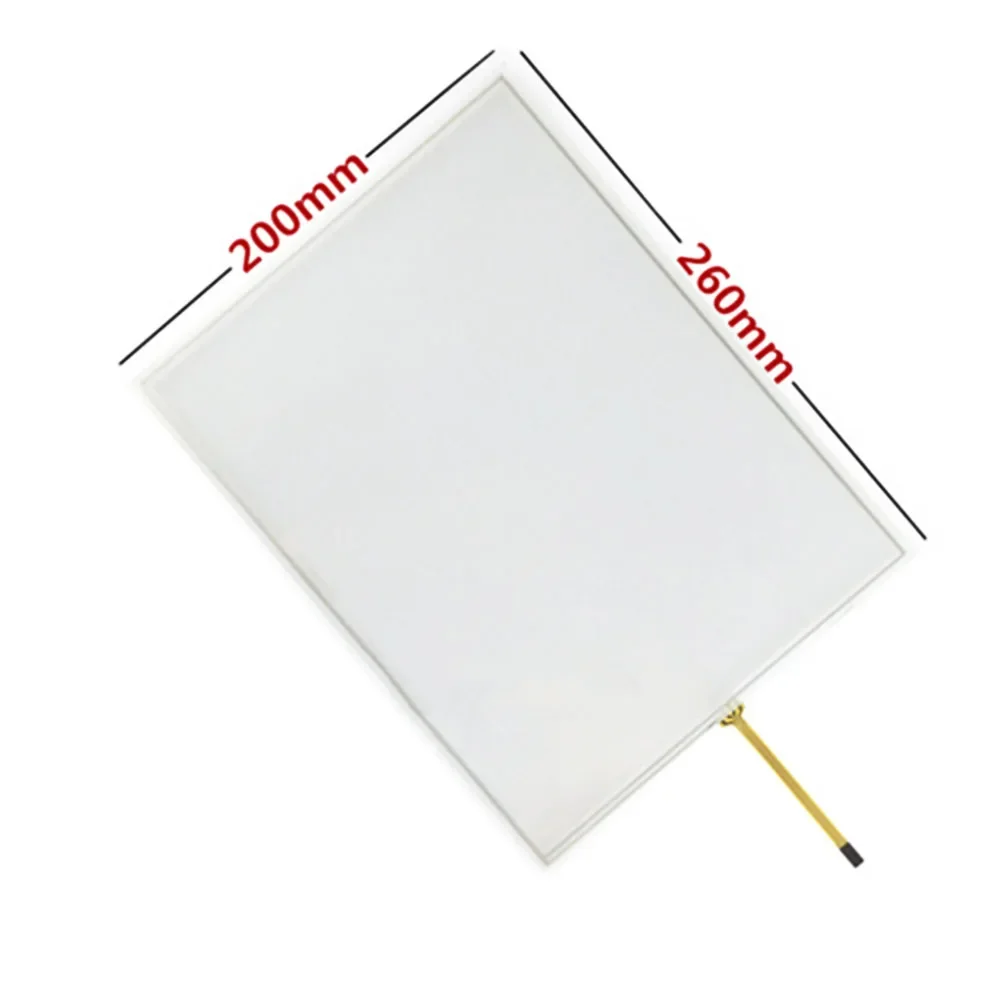 12Inch 4 Wire Resistive 4:3 Industrial Touch Screen 260*200mm Glass Panel Digitizer Sensor 260x200mm