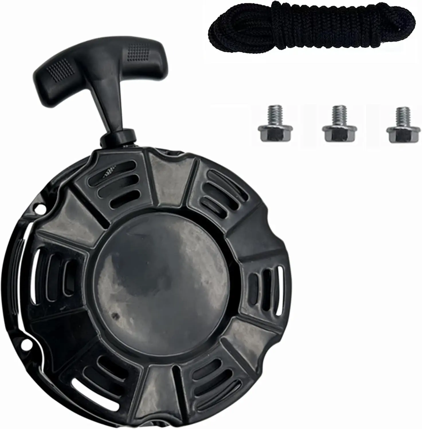 SH265 SH270 SH255 Pull Start for Kohler 3000 Series 18-165-05-S | Recoil Starter Assembly for 196cc Kohler SH 265 270 255 Engine KH-18-165-05-S Recoil Cord Rope Assy