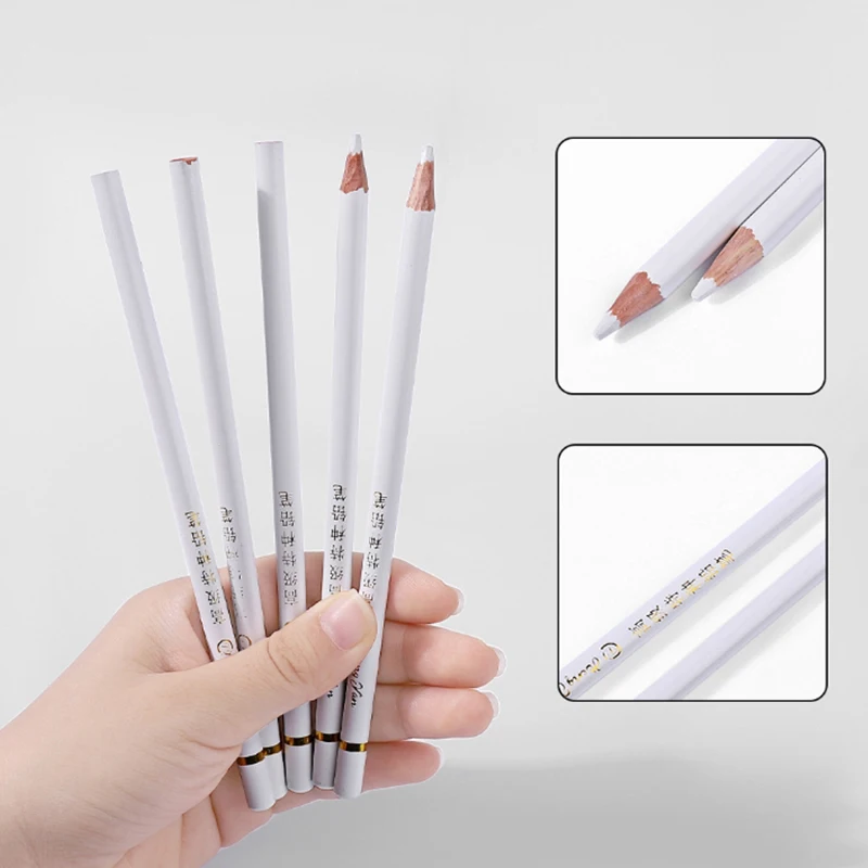 مسمار حجر الراين المنتقى نقطة الحفر القلم الأبيض تلوين جريئة الملء ذاتية اللصق لتقوم بها بنفسك مسمار أداة فنية قلم شمع أبيض للتقليم #5