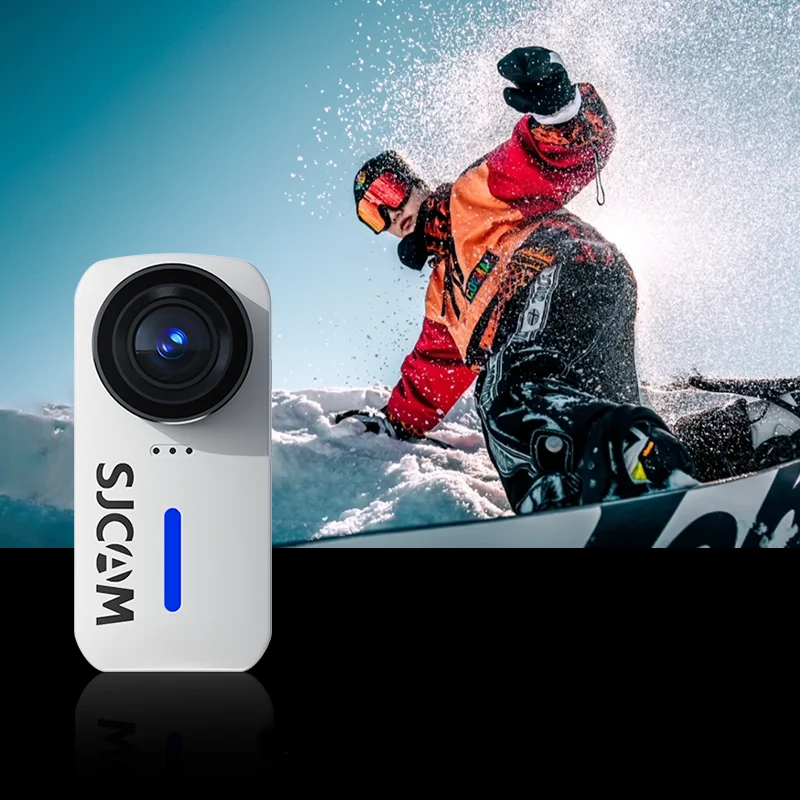 SJCAM C110 PK C110+SJCAM Thumb Pocket Camera 4K ,135°Wide Angle f/2.0 Lens EIS Stabilization 1500MP Photos 200Min Battery