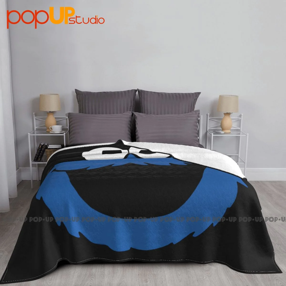 Cookie Monster Blanket Autumn For Bed Breathable Bedding Supply Sofa Decorative