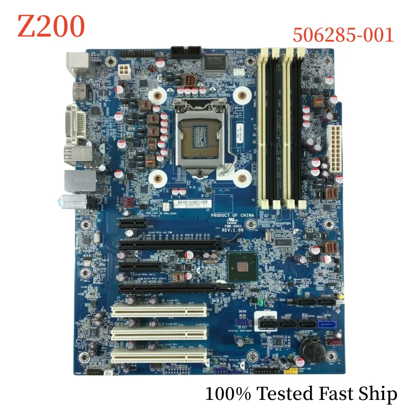 

506285-001 For HP Z200 CMT Tower Motherboard 503397-001 LGA 1156 DDR3 Mainboard 100% Tested Fast Ship