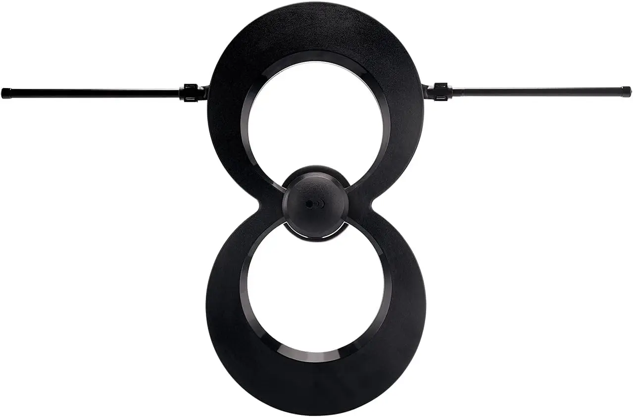 

Внутренняя наружная телевизионная антенна ClearStream MAX-V, многонаправленная UHF VHF, диапазон 60+ мили, 4K 8K UHD, NEXTGEN TV — с настенным кронштейном