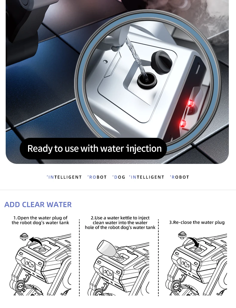 

R37 RC Robot Dog Батарея R27 Robot Dog Запасные части Аксессуары 7.4V 500Mah Батарея USB Line 4To1 Line для R37 RC Robot Dog