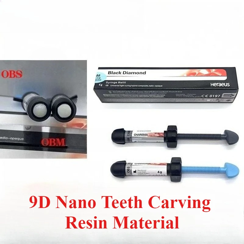 

Восстановление для отбеливания зубов 9D нано-резьба по зубах, материал из смолы, светоотверждаемый черный бриллиант, OBM OBS, износостойкий, антижелтый