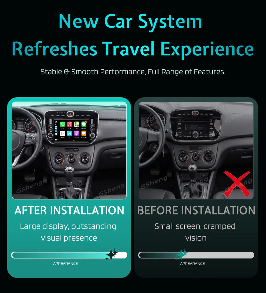 7'' Android 16 Car Radio for Fiat Linea Punto EVO line 2012-2015 Multimedia Player Touchscreen GPS Navi Wireless CarPlay Android