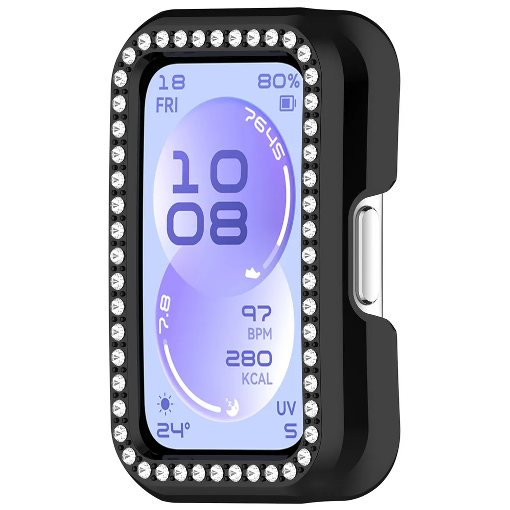Diamond Shiny Case For Huawei Watch Band 11 11pro Anti Scratch Hollow Protective Case