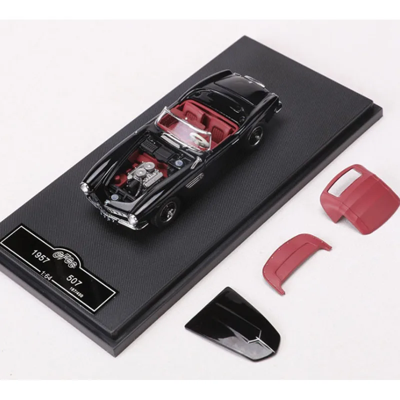 GFCC 1:64 Scale 1957 507 Roadster จําลองรถรุ่น STATIC คอลเลกชันตกแต่งวันหยุดของขวัญของเล่นของขวัญของที่ระลึก