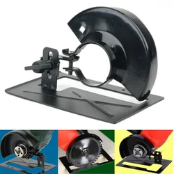 Angle Grinder Safety Protector Shield Cover Bracket Stand Holder Support Base Metal Woodworking Wheel Guard Cutting Machine Tool