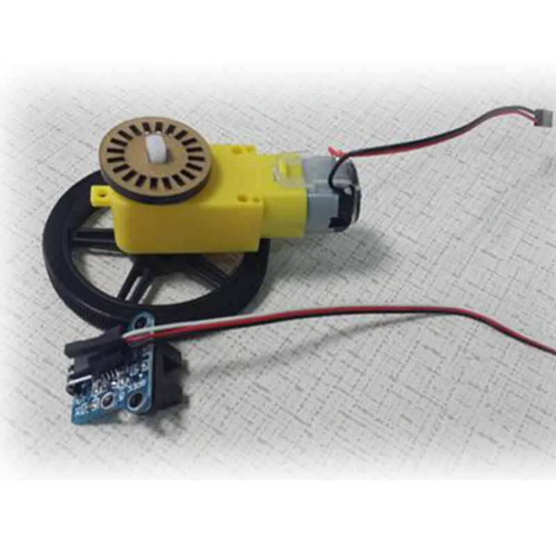 Moteur à encodeur cc, 2 pièces, pour Raspberry Pi, éducation, Robot Programmable, apprentissage