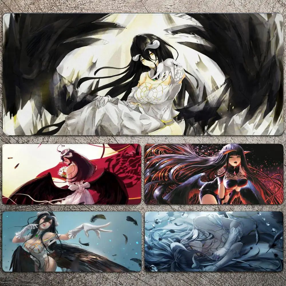 

Albedo Anime OverLord Mousepad Large Gaming Mouse Pad LockEdge Thickened Computer Keyboard Table Desk Mat