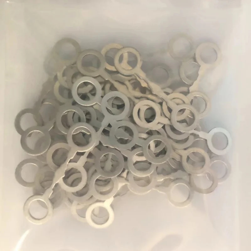 ALYTEST 100PCS Diesel Injector Engine Nozzle Aluminium Gaskets 90430-T0008 TWIN Washer 90904-30013