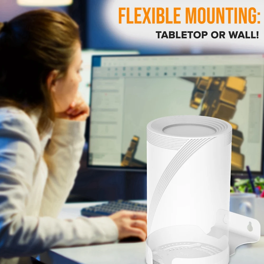 RISE Router-Wandhalterung aus Aluminiumlegierung für TP-Link Deco BE75/BE85/BE95/BE17000 Whole Home Mesh WiFi 7, mit Zubehör