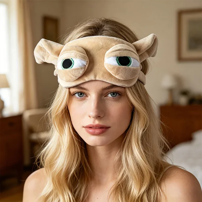 2026 New 3D Cartoon Funny Summer Sleep Mask for Men and Women with Light Blocking Function