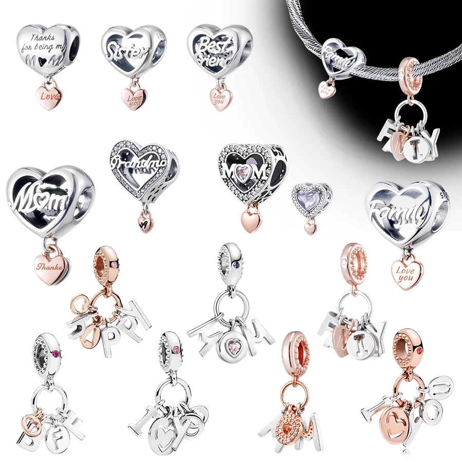 

Family Theme Mom/Grandma/Sister/Friend Diy Combination To Create Unique Family Jewelry Making Mother's Day Sister Friend Gift.