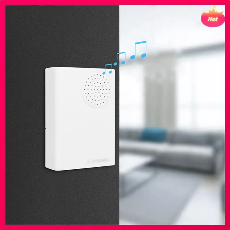 

ABYP 1 Piece Wired Ding Dong Doorbell 12V Wired Ding Dong Doorbell 4-Wire Doorbell For Access Control