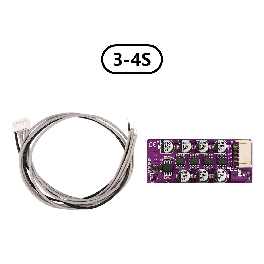 3-6S 3S 4S 5S 6S 18650 Lithium Battery Active Equalization Board Li-ion LiFePo4 Quick Balancer Storage Equalizer Balance Module