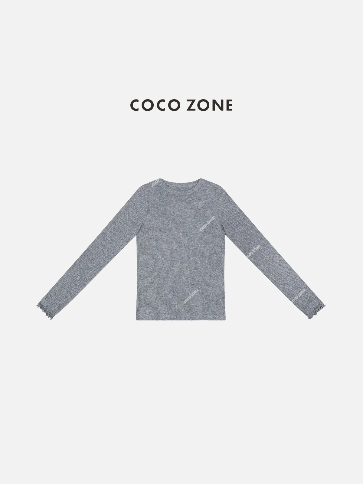 

Zone Long Sve round Ne Slim Fit Base Layer irt Women's T-irt Autumn New Sle ZONE Youth Pattern Regular Sve