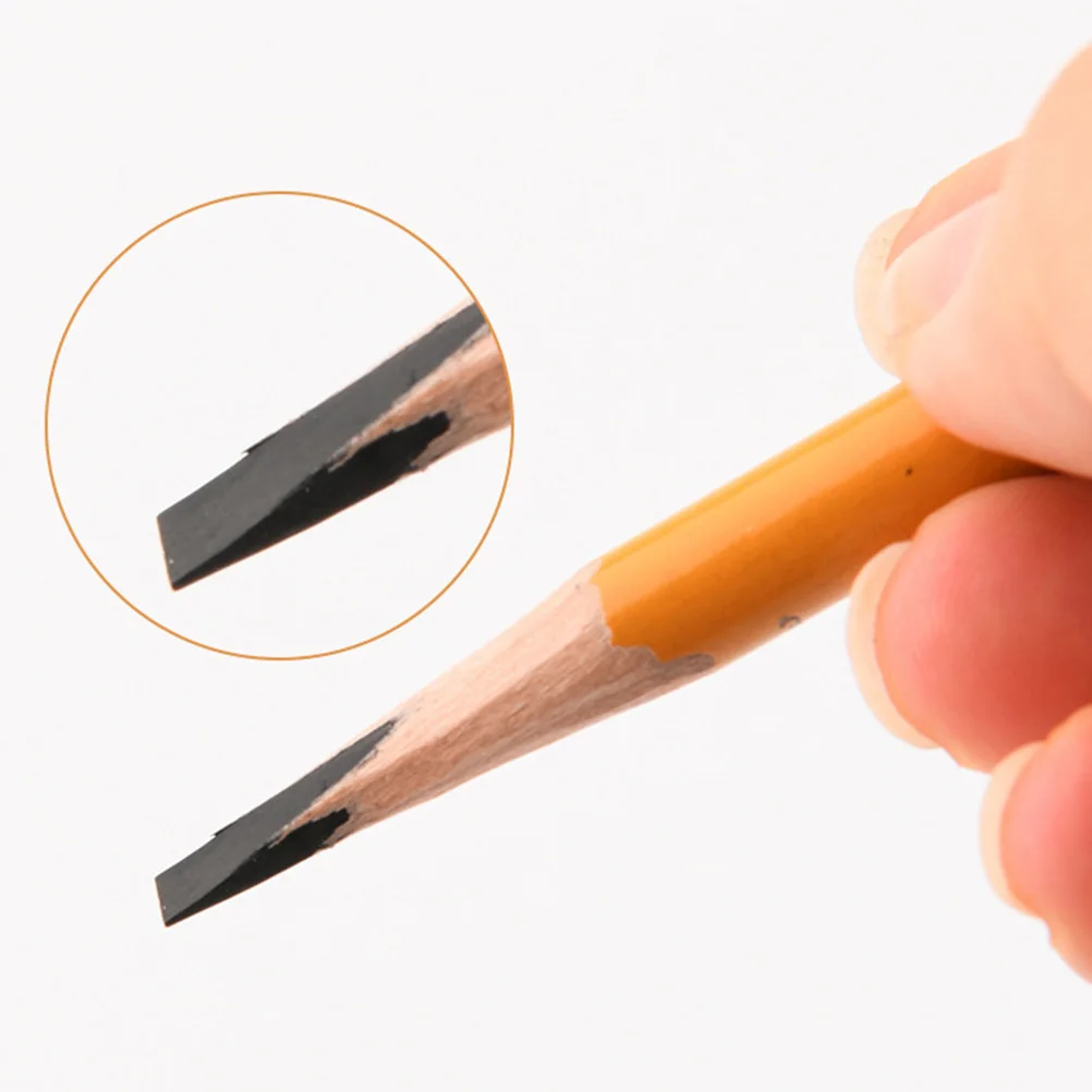 Matite per sopracciglia multiuso alla moda da 2 pezzi, strumento per il trucco di lunga durata, facile da usare, salone di bellezza domestico, eccellente effetto colorante compatto