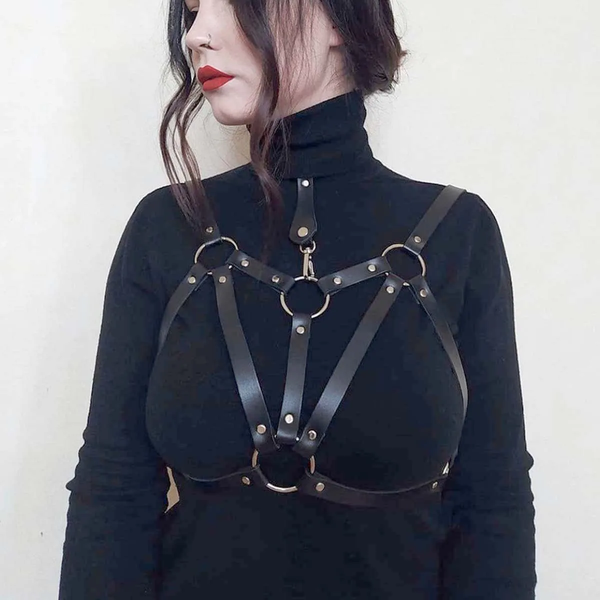 

Женский пояс для тела, грудь, панк, готический пояс, цепочка для тела, готический пояс, модный деко, пояс