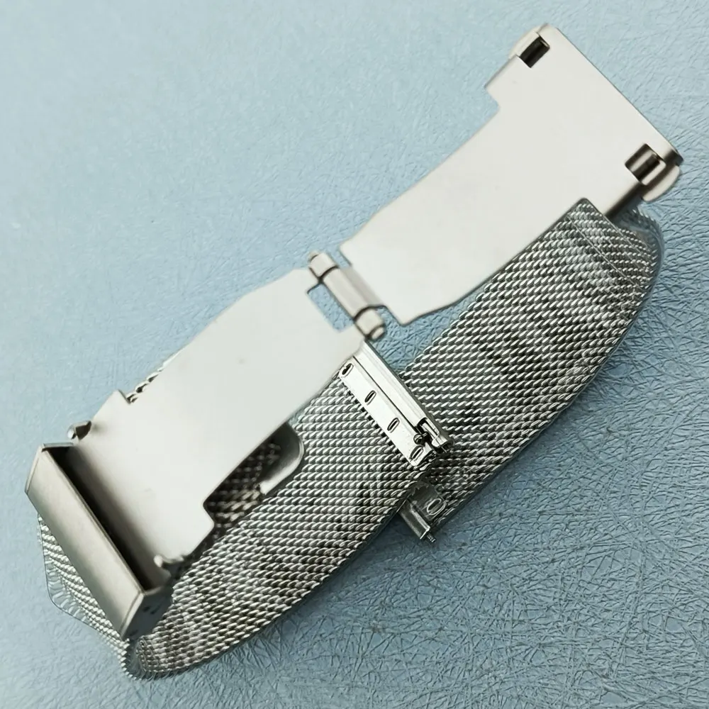 20mm Soft Steel Strap 316L Stainless Steel Bracelet Easy Assembly Men Watch Accessories NH35 Strap