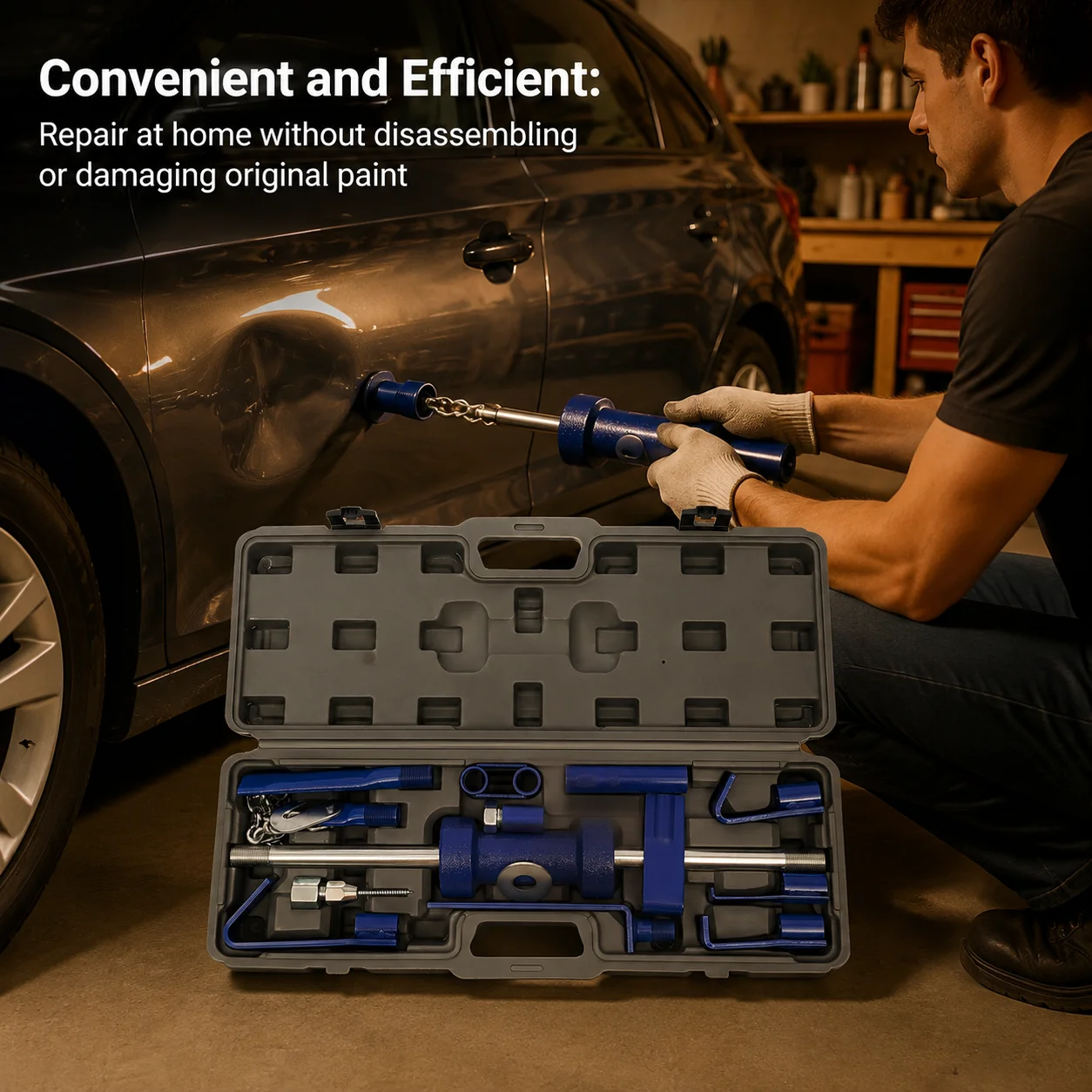 Slide Hammer Dent Puller Set w - Dent Repair Puller ulasan dan harga