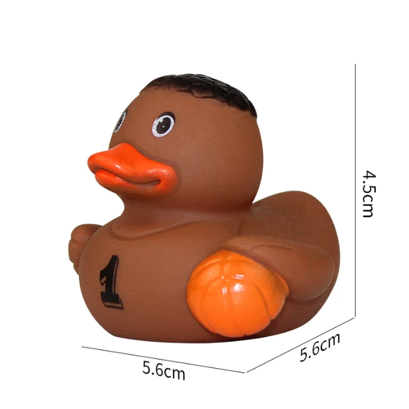 New Sports Duck-shaped Cute Duck Toy Squeeze Baby Bath Toys Float Duck Gift For Children Holiday Water Toys