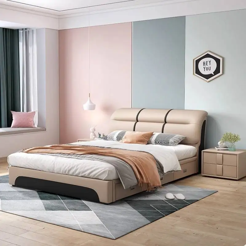 أسود الحد الأدنى سرير أطفال تخزين الشمال الأبيض تصميم واحد سرير أطفال الحديثة مخصص خشبية Lettino لكل أثاث بامبيني المنزل