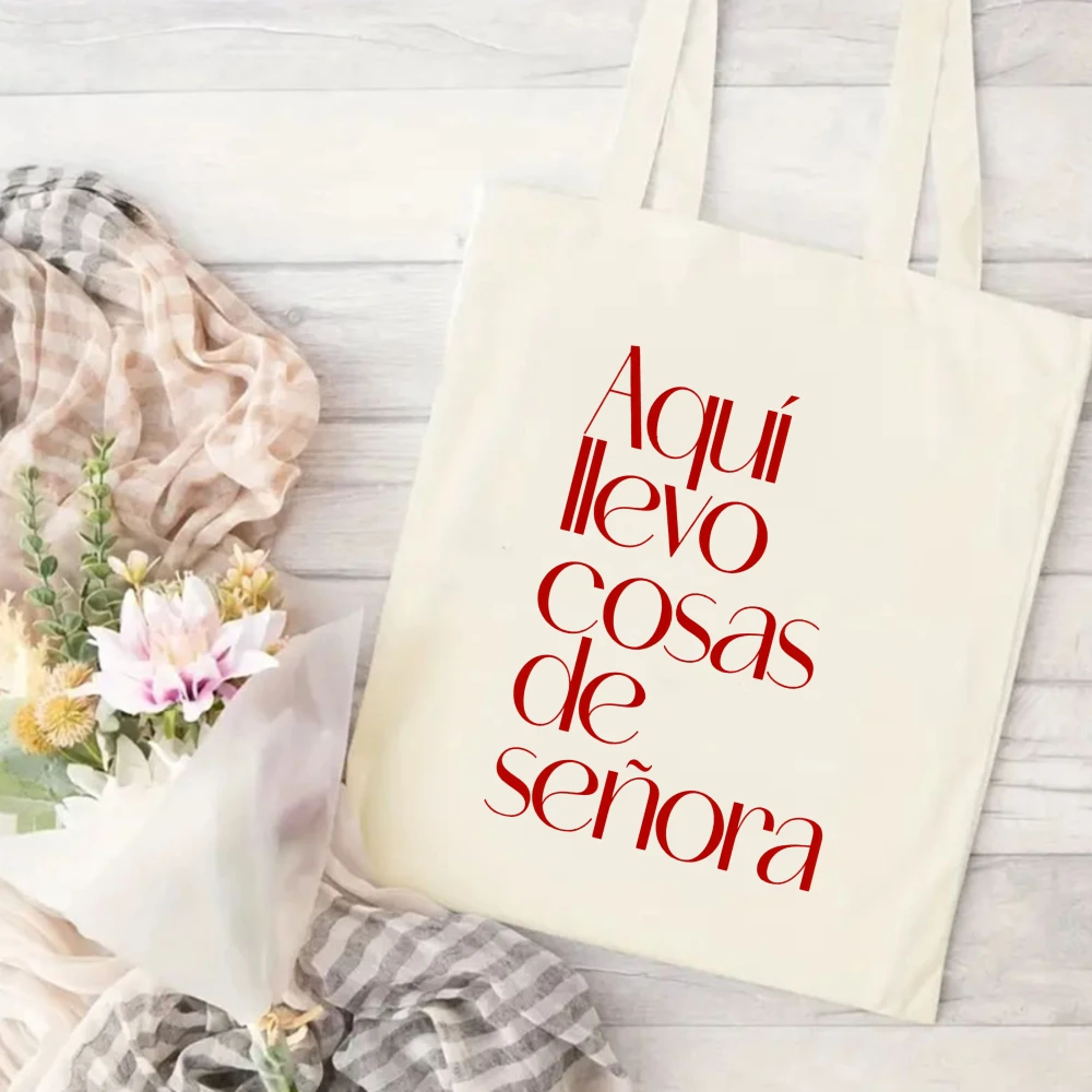 1Pc Printed Tote Bag for Women and Men - Printed Tote Bag Shopping Bag - Suitable for Library and School - Lightweight Foldable Tote Bag - Perfect for Giving to Mom as a Christmas or Birthday Gift - Suitable for Students and Teachers - Casual Style, Washable, Durable Fabric, Teacher Gift