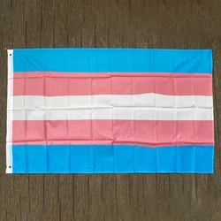 xvggdg  Rainbow Banners 90x150cm Lesbian Gay Pride LGBT Polyester Colorful  new transgender Flag