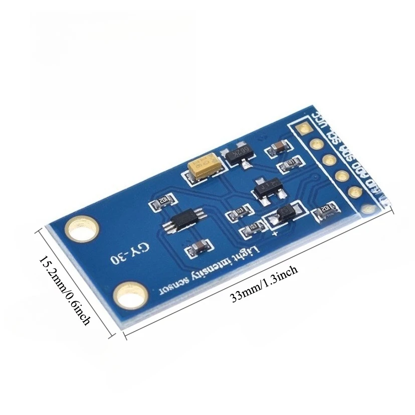 3pcs GY 30 BH1750FVI Digital Light Intensity Sensor Module Illuminance Meter for Arduino Raspberry Pi