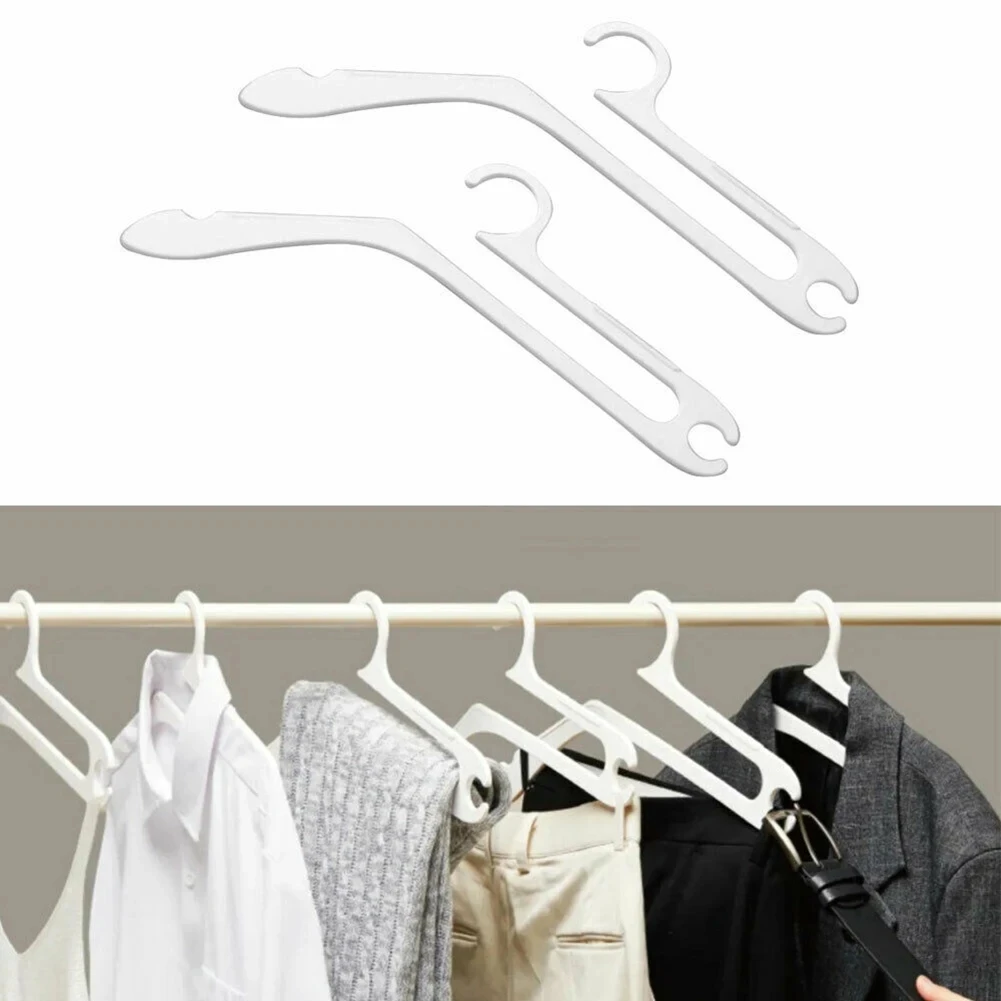 

1000PCS Multifunctional Hanger Innovative Portable Wardrobe Dress Shirt Pants Clothes Hanger