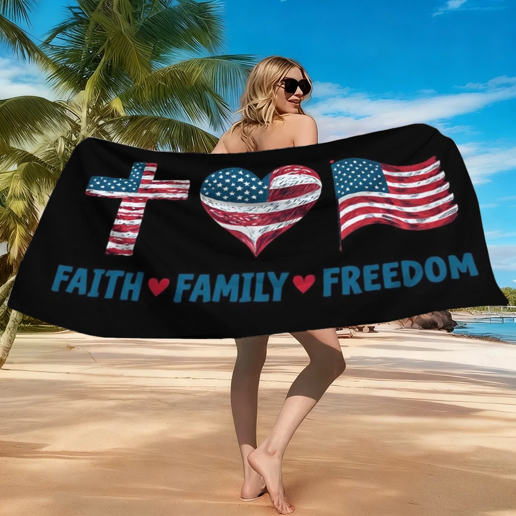 American Spirit Freedom Beach  - Towel Small Sport 评论和价格