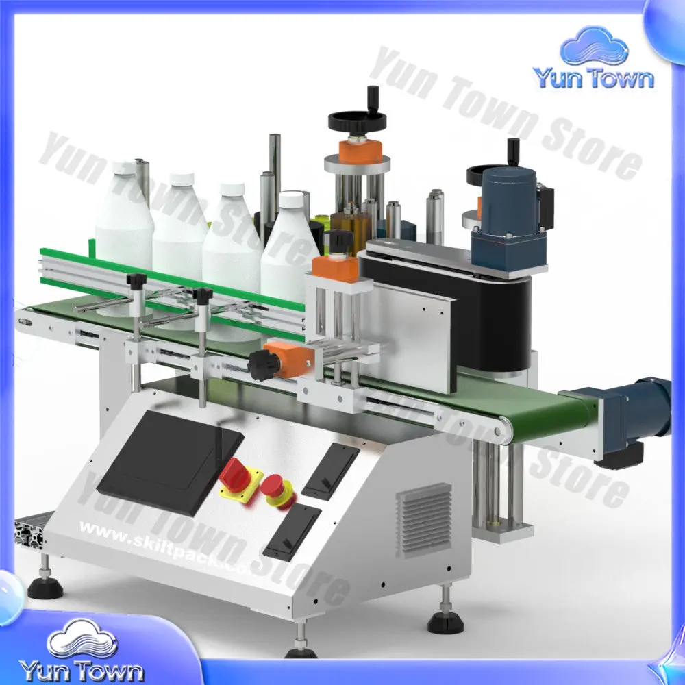 Desktop Wrap Around Labeling Machine with Date Code Printer for Packaging Equipment for Automatic Labeling Machines for