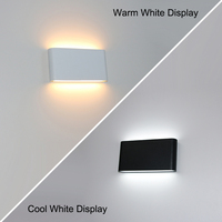 Modern Waterproof outdoor 6W 12W LED wall lamp IP65 Aluminum UP and Down Wall Light Garden porch Sconce Decoration Light 110V 22
