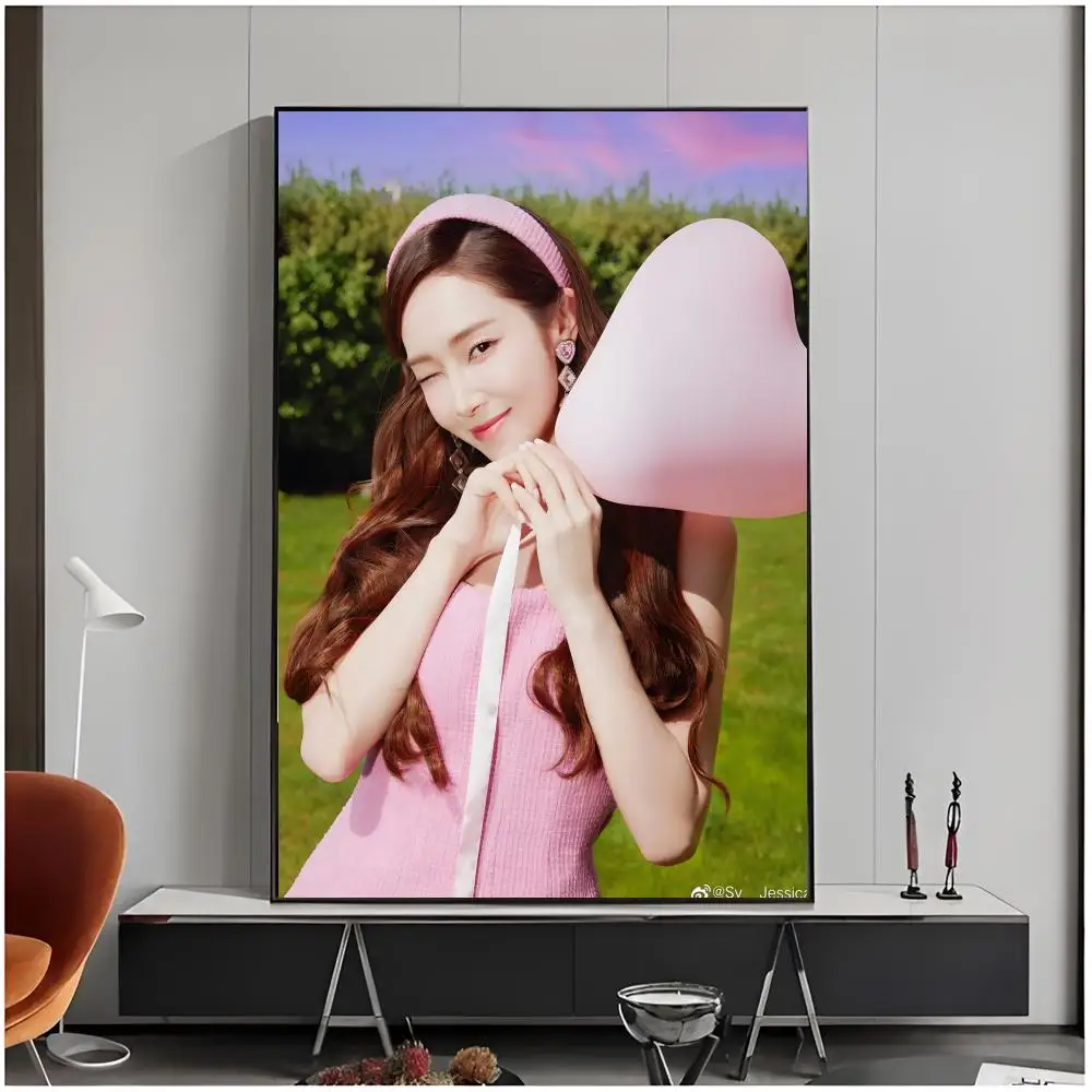 kpop solo female artist J-Jessica Jung Poster Living Room Bedroom Decorative Print Unframed Decor - view 3