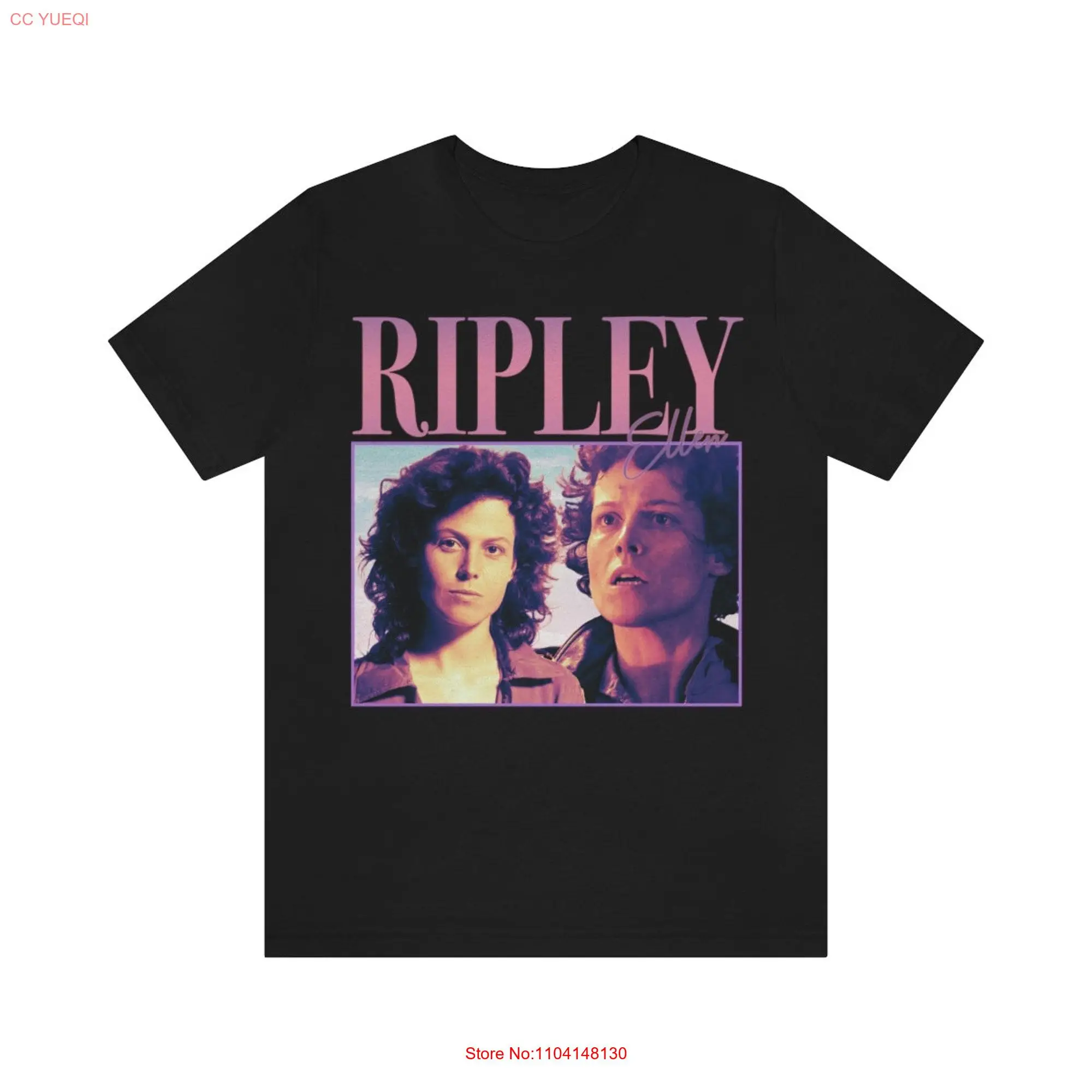 90's Retro style T shirt Ellen Ripley long or short sleeves