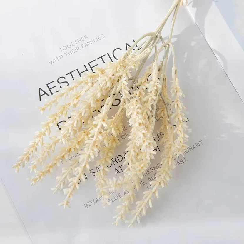 

Artificial Plants Wheat Ears Festival Weddings Outdoor Garden Decoration DIY Gifts Flower Garlands Room Wall Desk Box Decoration