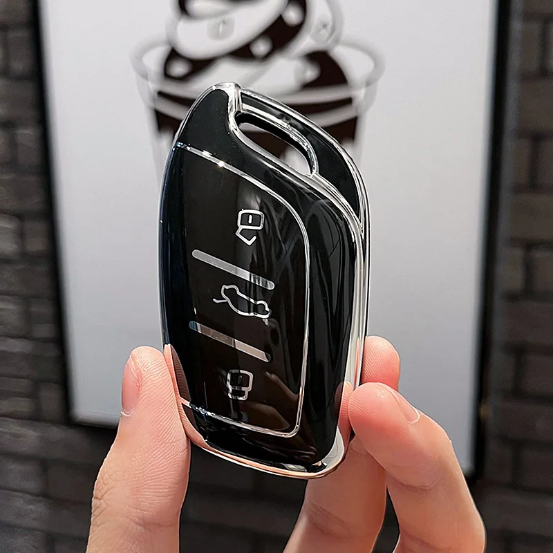

3 Buttons TPU Car Remote Key Cover Case Shell For MG 4 2023 Mg4 Ev MG HS GT ZS EV ZX MG5 MG6 for Roewe RX3 RX5 RX8 ERX5 I6 I5
