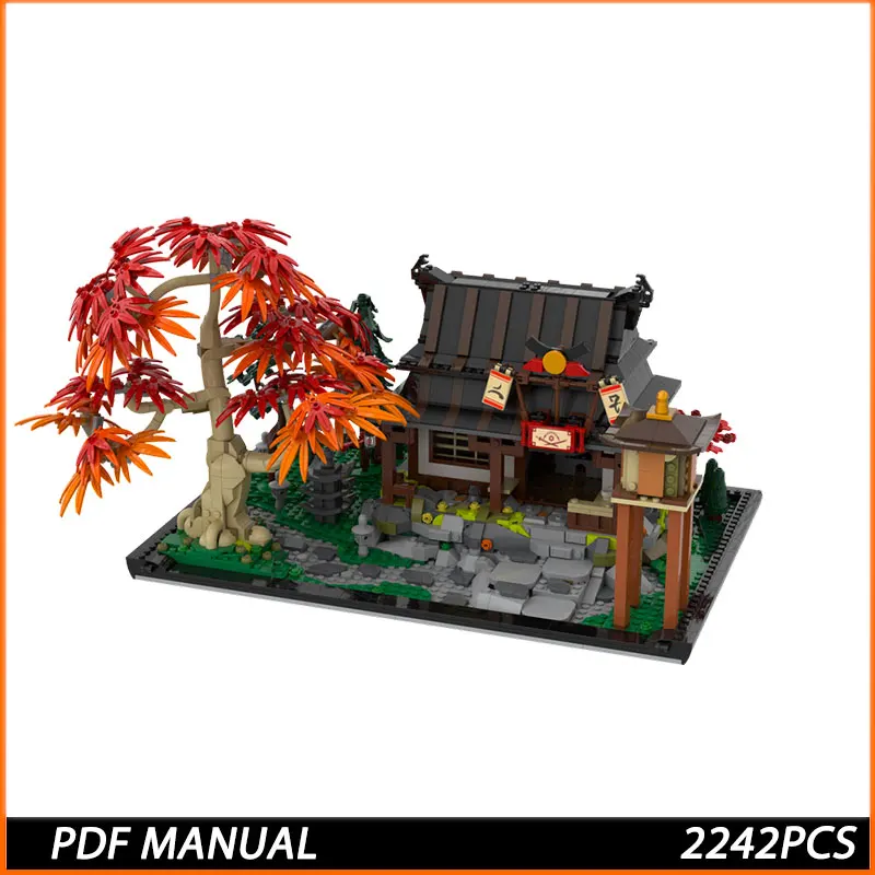 

Конструктор MOC: Городская модель, Декоративное дерево Бонсай, Технологичные блоки, DIY, Рождественская сборная уличная сцена, Игрушка-подарок